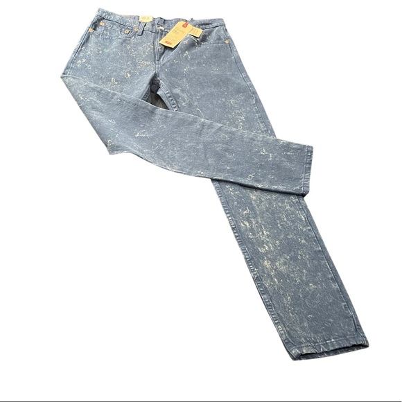 Closing Sale - NWT - Levi's 512 Denim Jeans w/ Special Acid Wash - Picture 3 of 11